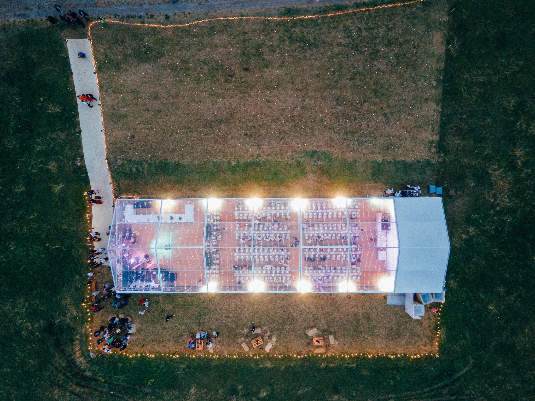 Mariage à ciel ouvert